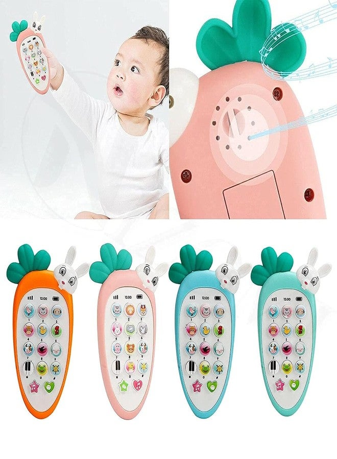 Manos Intelligent Mobile Rabbit Phone for Kids / Musical Mobile Phone Toy Different Sound & Music / Colour May Vary Toy for Kids. - Image 5